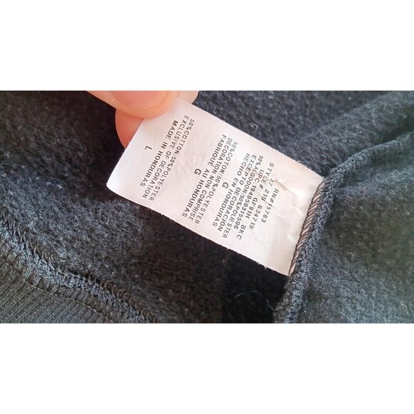 Champion Men's Full Zip Hoodie, Brushed Fleece Interior, Two Pocket Large - Picture 10 of 13